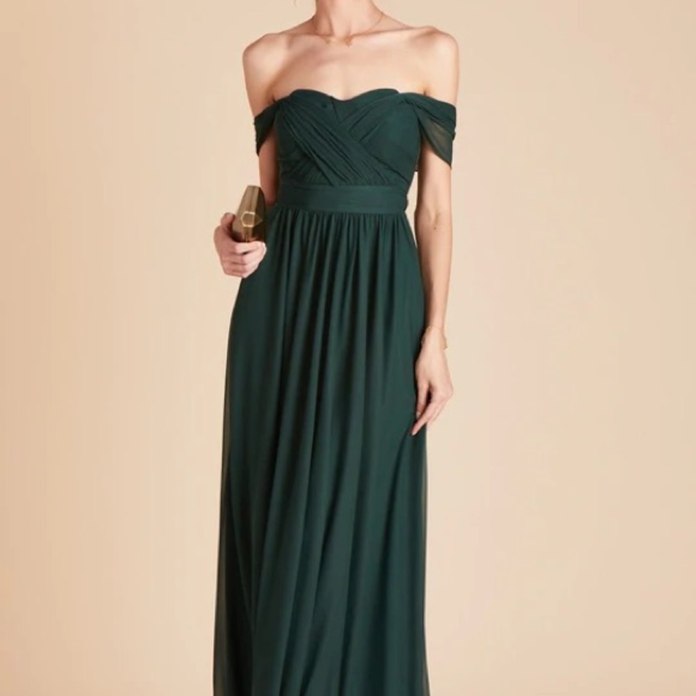 So many ways to wear! Strapless, Grecian, and off-the-shoulder, to name a few